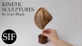 Interactive kinetic sculptures by Ivan Black (Beautiful art)