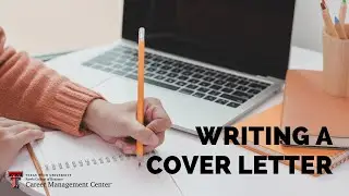 How to Write a Cover Letter