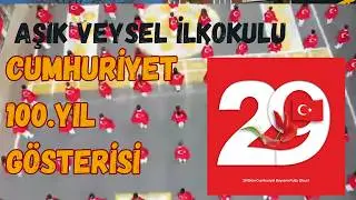Türkiye Cumhuriyeti 100. Yıl Gösterisi Aşık Veysel İlkokulu