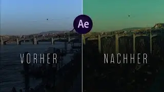 Einen Fluss austrinken mit Hilfe von Adobe After Effects ohne Plugins