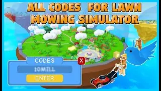 ALL NEW LAWN MOWING SIMULATOR CODES *WORKING JUNE 2020*
