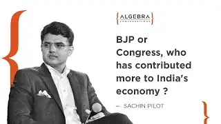 BJP or Congress, who has contributed more to India's economy? - Sachin Pilot