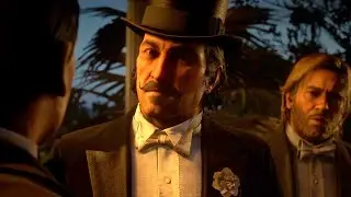Dutch and Arthur Pay Respects To Angelo Bronte | Cutscene | Red Dead Redemption 2