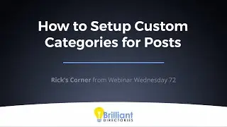 How to Set Up Custom Categories for Posts 📂 Edit Categories and Create Direct Links to Posts