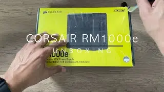 Unboxing Fuente de poder Corsair RM1000e Full Modular