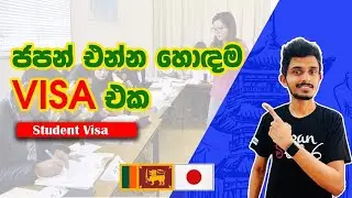 Japan Wisthara - ජපානයට එන්න හොදම වීසා එක | Student Visa | Best visa to come to Japan - Sinhala