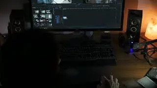 4K video of video editing in video editing software Free Video