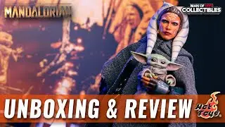 Hot Toys AHSOKA TANO & GROGU The Mandalorian Unboxing and Review