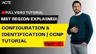 🔹 CCNP Guide: Multiple Spanning Tree (MST) Setup and Verification | Layer 2 Network Insights 🔹