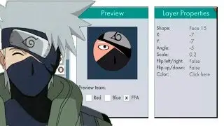 Bonk.io How to make a kakashi skin