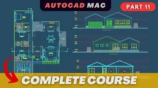 AutoCAD Text Edit  - Autocad 2023 Mac - From Zero To Hero - Part 11