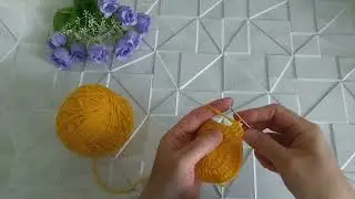Как связать ровный круг/Вяжем круг крючком / Круг крючком/Вязание крючком для начинающих