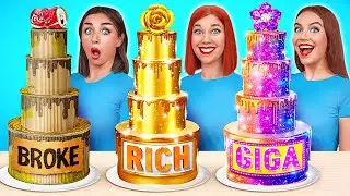 Rich vs Broke vs Giga Rich Food Challenge | Prank Wars by Multi DO Challenge