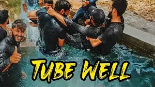 Tube Well Fun At Chak 103 D/B (Desi swimming pool)