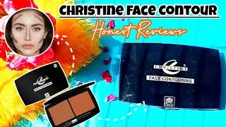 CHRISTINE FACE CONTOUR ( Honest Reviews) 🍁❤#christian#contour#makeupreview#beauty
