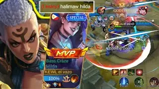 REASON WHY LESLEY USER HATE MY HILDA | HILDA BEST BUILD AND EMBLEM SET 2022