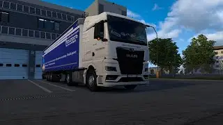 #eurotrucksimulator2   Стрим  ЗАО Магистраль. Вышел с больничного. Выезжаем в рейс.
