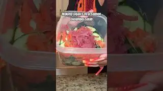 Salmon cucumber salad recipe