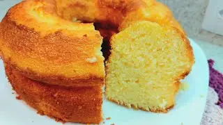5 CUP CAKE | orange in the blender | MEGA FLUFFY AND DELICIOUS 