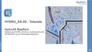 HydroAS MapWork - 2D-Modell aus Rasterdaten erstellen