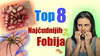 Top 8 | Najčudnijih Fobija !   (I OBAVESTENJE ZA SPECIJAL !)