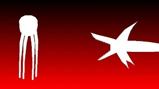 Sky screamer vs aircraft shark (same size battle) | stick nodes animation