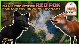 Food Court and ANOTHER RED FOX HABITAT?! | Wild Woods Zoo | Planet Zoo Twilight Pack