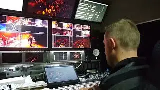roxette - Stadion Narodowy control room