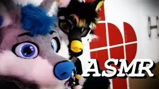 [Furry ASMR] Rali and Snowball give you an ear massage at the mall :3c