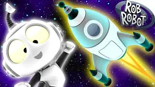 Blast Off With The Rocket Band! 🚀 | Rob The Robot | Preschool Learning