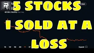 📉 5 Stocks I Sold At A Loss In 2020 📉