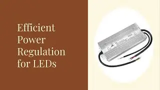 ⚡️300W Constant Voltage LED Driver | Professional 24V DC Dimmable Power Supply 💡