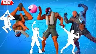 Dwayne The Rock Johnson doing Built-In Emotes face off シ