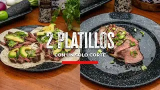 2 Platillos un solo corte