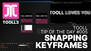 Tooll 3 Tip#005 - Snapping Keyframes