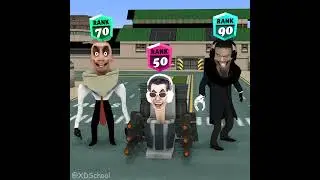 When You Have To Be The Coolest ( Team Skibidi Toilet Vs Team Clockman)