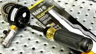 NEW- KLEIN TOOLS - 15-in-1 Ratcheting Impact Multi-Bit Screwdriver # 32305HD