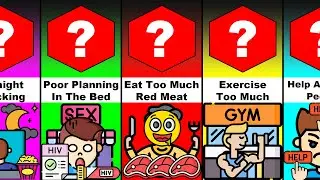 List Comparison: Habits That Make You Die Sooner