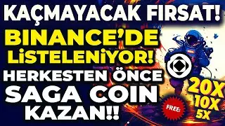 Binance Launchpool Saga Ön Satış | Bedava SAGA Coin Airdrop Nasıl Alınır?