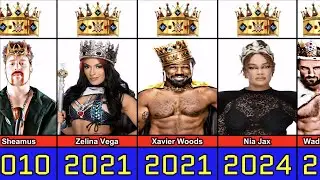 WWE King and Queen of the Ring All Winners (1985-2024)