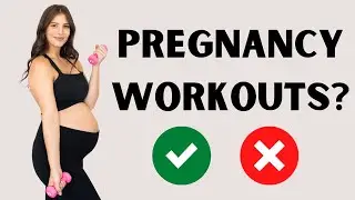 CAN YOU WORKOUT WHILE PREGNANT? | 3 Trimester Breakdown (DO'S AND DONT'S)