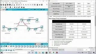 Packet Tracer: configurar y verificar una VPN IPsec de sitio a sitio