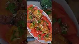 Watermelon & Grilled Halloumi Salad