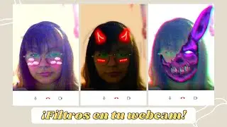 CÓMO PONER FILTROS EN TU WEBCAM EN VIDEOLLAMADAS | ZOOM / MEET / JITSI TODAS LAS PLATAFORMAS