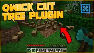 QWICK CUT TREE PLUGIN | TREE CUTTING PLUGIN MINECRAFT  | TREE PLUGIN | ATERNOS | TREE CUT INSTANTLY