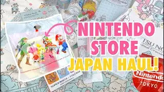 HUGE NINTENDO STORE TOKYO HAUL! ♡ Animal Crossing and More!