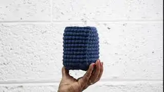 Crochet Small Basket Kokob 1 | 1 סל סרוגה קטן קוקוב