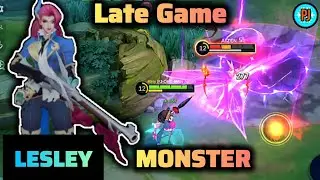 MLBB Lesley Late Game MONSTER 🤯 Valir Got Surprise | Mythic Gameplay