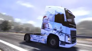 Изучаю Euro Truck Simulator 2 Demo+American Truck!