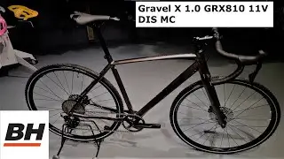 Гравийный велосипед BH Gravel X 1.0 GRX810 11V DIS MC
